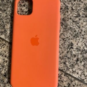Salmon colored iPhone 11 Pro Max case